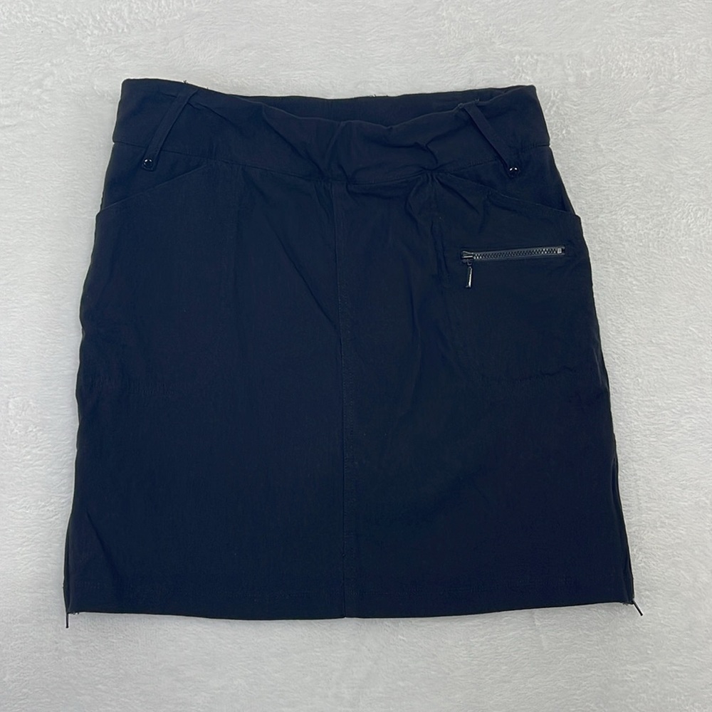 GGblue Active Golf Skort Black with Pockets Sz 10